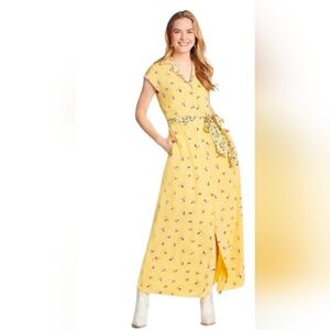 Draper James (by Reese Witherspoon) floral maxi shirt dress